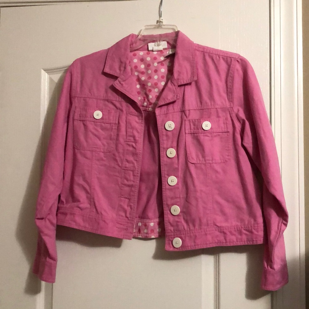 Pink Jean Jacket